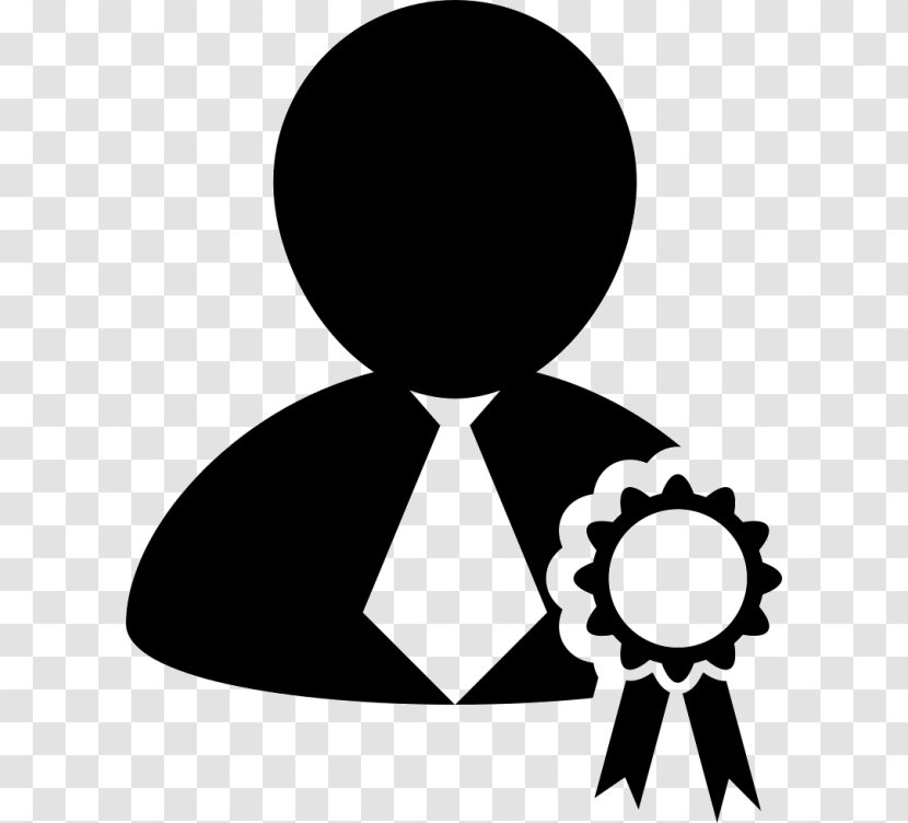 Person Icon Attribution 30 - Bow Tie - Line Art Transparent PNG