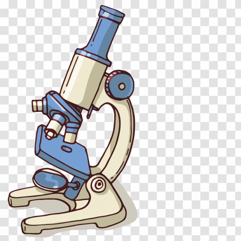 Cartoon Microscope - Arm - Vector Observation Transparent PNG