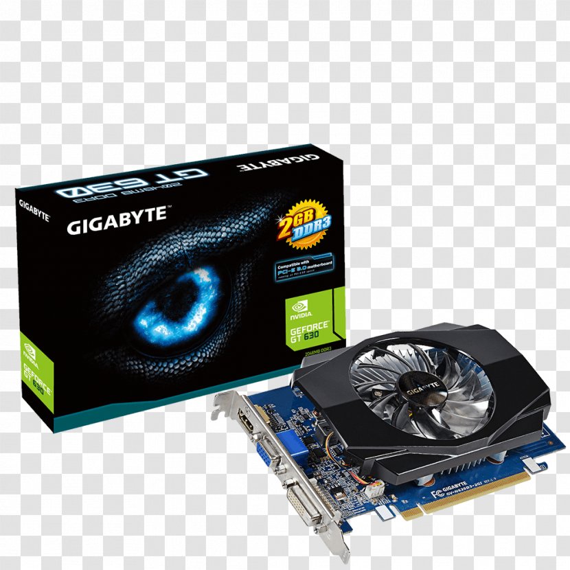 Graphics Cards & Video Adapters GeForce GT 640 NVIDIA 730 Gigabyte Technology - Geforce 600 Series Transparent PNG