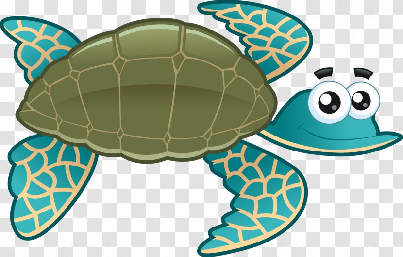 Sea Turtle Drawing - Aquatic Animal Transparent PNG