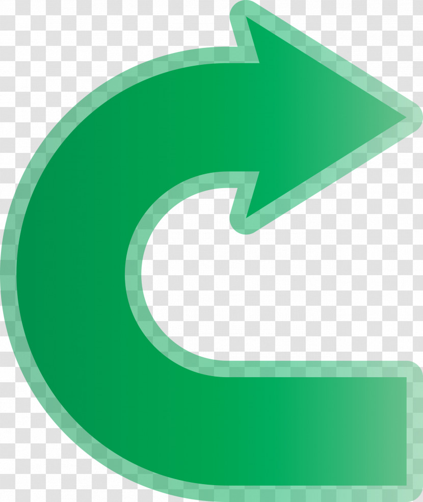 U Shaped Arrow Transparent PNG