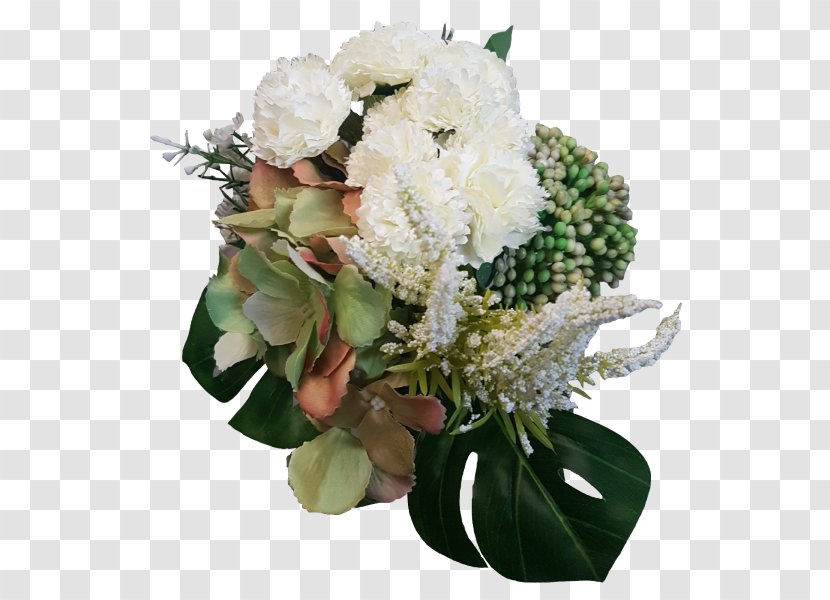 Flower Bouquet Hydrangea Cut Flowers Floral Design Artificial - Silk Transparent PNG