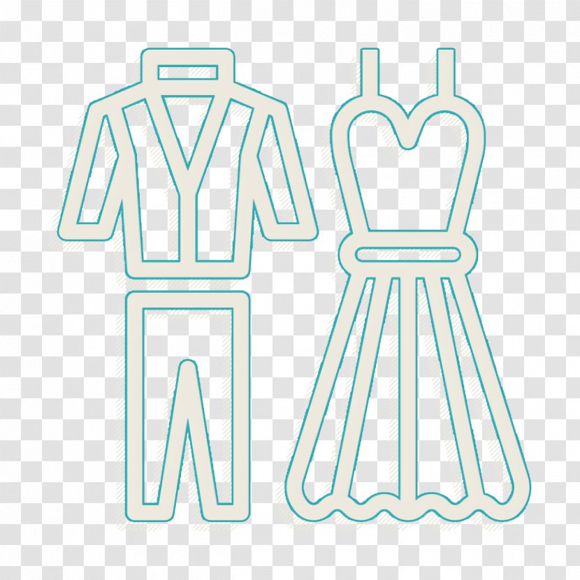 Clothes Icon Wedding Fashion - Gesture Team Transparent PNG