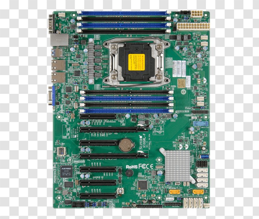 Graphics Cards & Video Adapters Motherboard Intel LGA 2011 Supermicro X10SRL-F - Electronic Device Transparent PNG