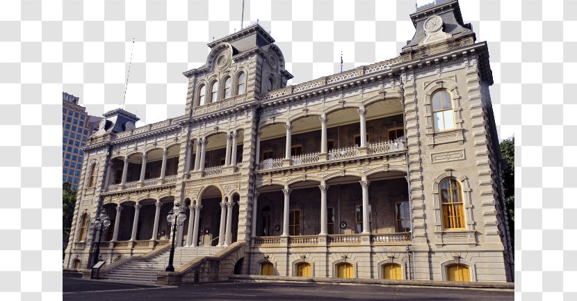 U02bbIolani Palace Package Tour Tourist Attraction Vacation - Facade - Iolani Transparent PNG