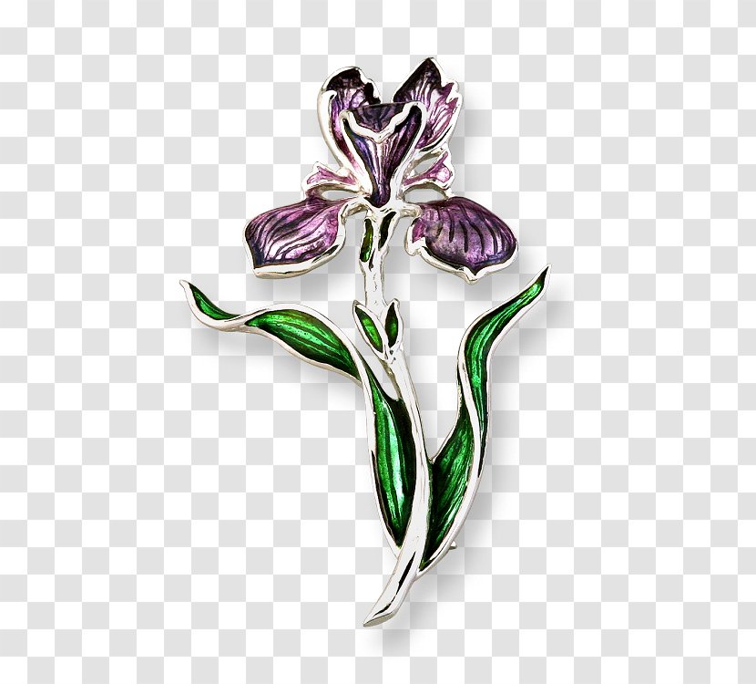 Brooch Jewellery Cut Flowers Imitation Gemstones & Rhinestones Silver - Petal Transparent PNG