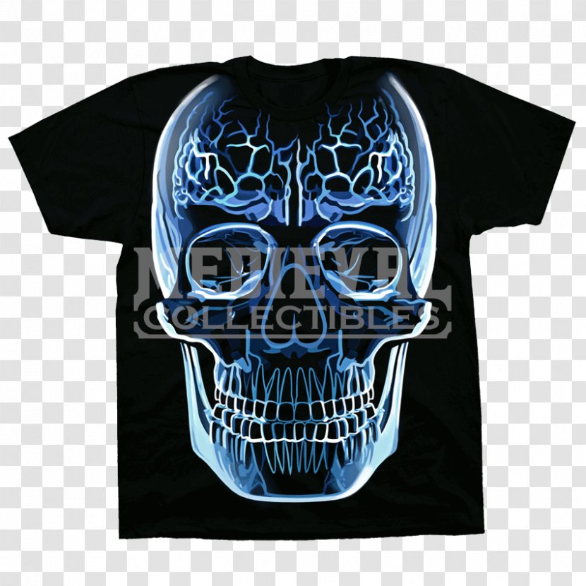 Long-sleeved T-shirt Skull Calavera - Clothing Transparent PNG