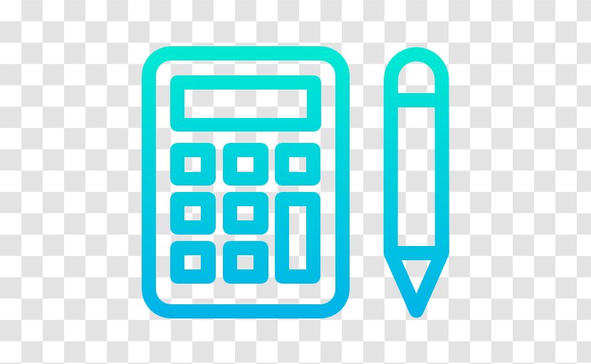 Finance Illustration - Business - Calculator Icon Transparent Transparent PNG