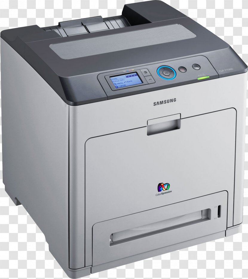 Laser Printing Hewlett-Packard Printer Samsung CLP 775 - Inkjet - Hewlett-packard Transparent PNG