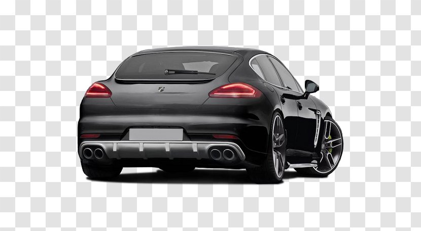 Car Porsche Panamera Bumper Luxury Vehicle - Compact Transparent PNG