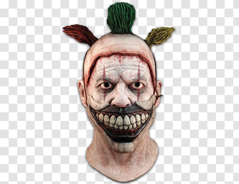 Latex Mask Clown Halloween Costume Transparent PNG