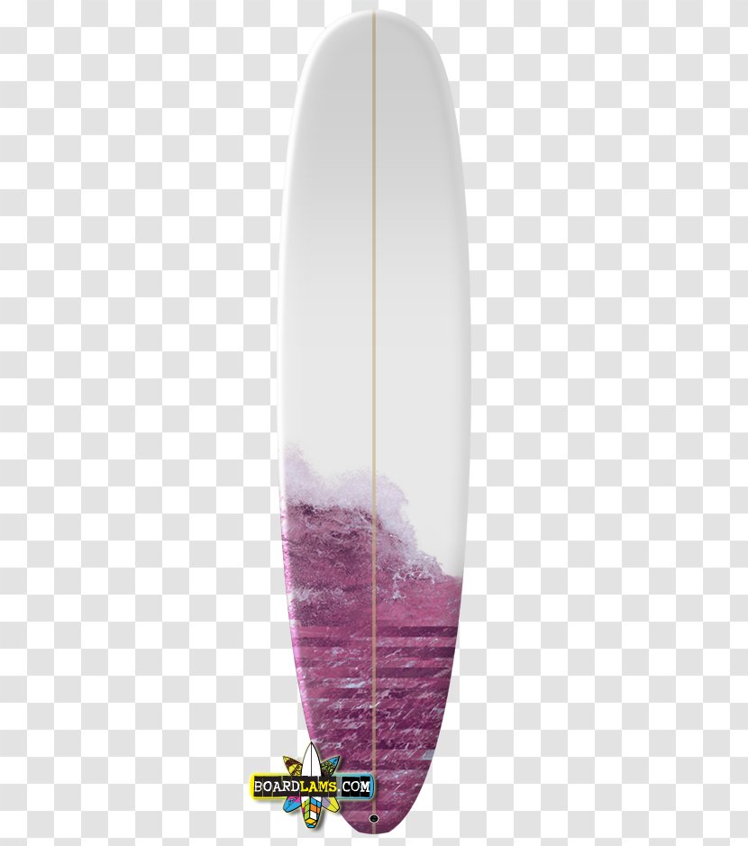Surfboard Standup Paddleboarding Paper Surfing - Boardlams - Purple Waves Transparent PNG