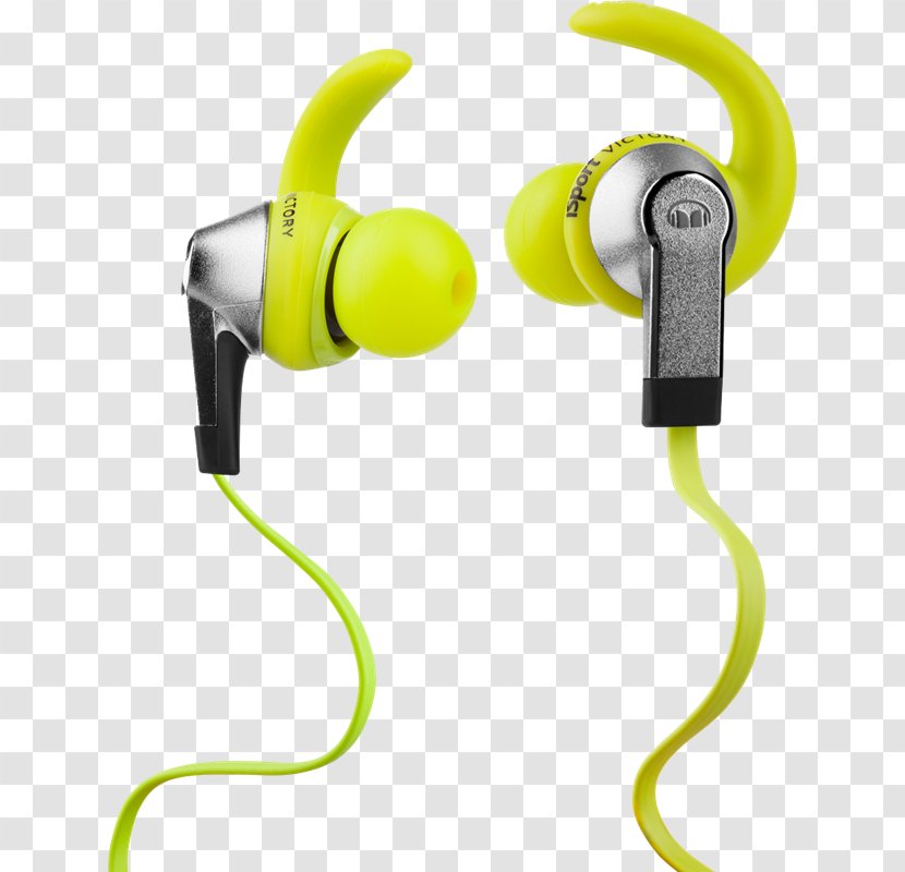 Headphones Monster ISport Victory In-Ear In-ear Monitor Cable Strive - Isport Intensity Transparent PNG