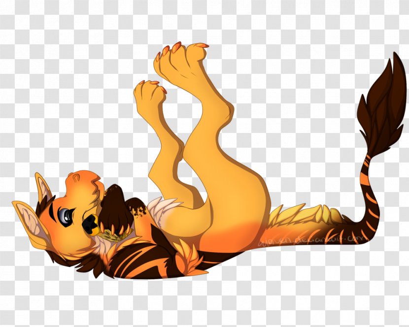 Cat Tiger Canidae Dog - Cartoon Transparent PNG