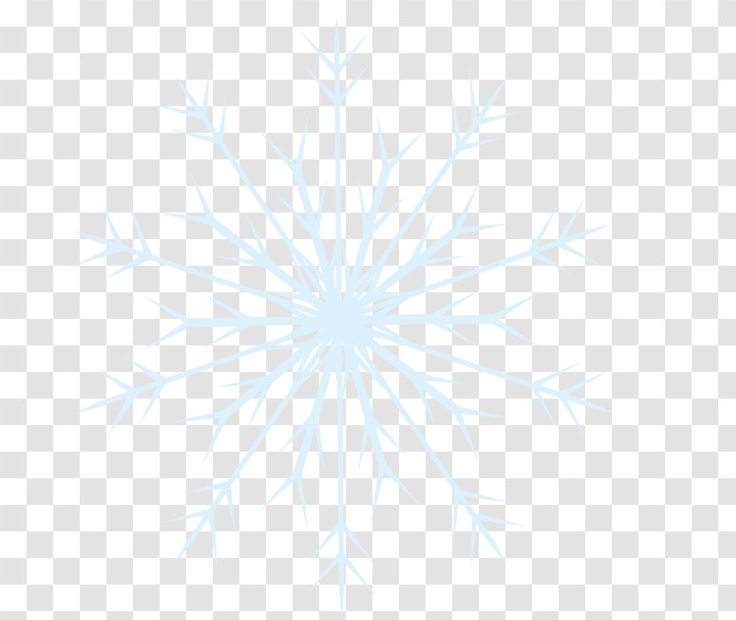 Symmetry Sky Angle Pattern - Snowflake Vector Art Transparent PNG