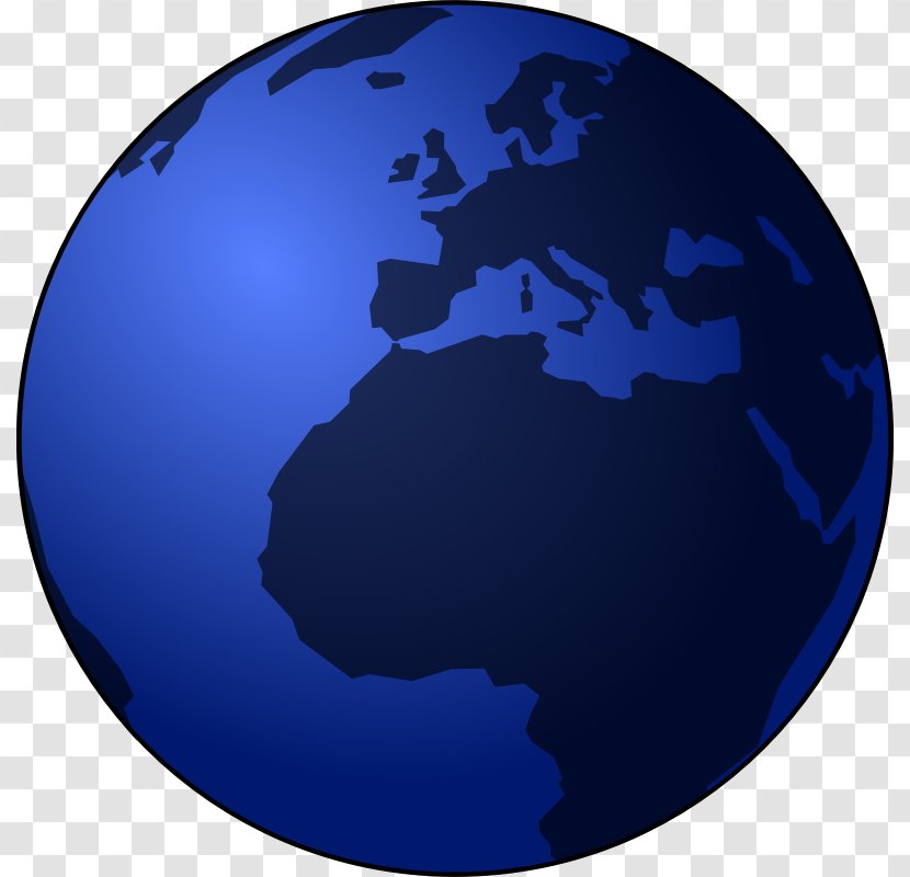 Earth Globe Clip Art - Pixabay - Cartoon Planet Transparent PNG