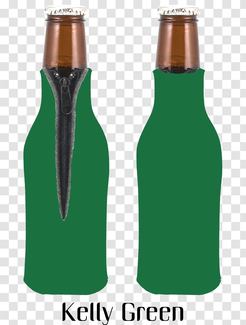 Beer Bottle Budweiser Glass - Koozie - Blank Cosmetic Bottles Transparent PNG