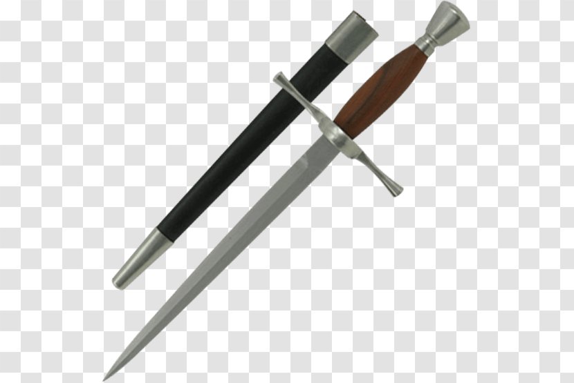 Parrying Dagger Sword Weapon Stiletto - Companion Transparent PNG