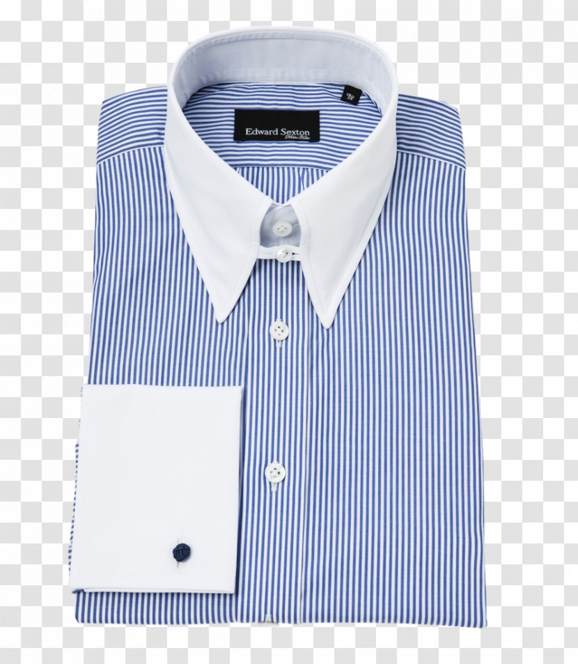 T-shirt Collar Pin Dress Shirt - White Transparent PNG