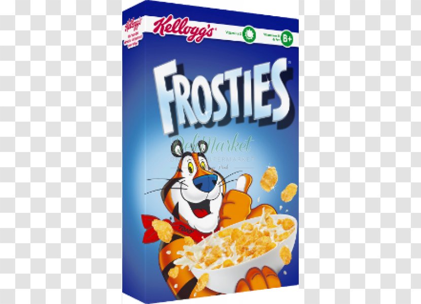 Frosted Flakes Breakfast Cereal Corn Frosting & Icing Vegetarian Cuisine - Sugar Transparent PNG