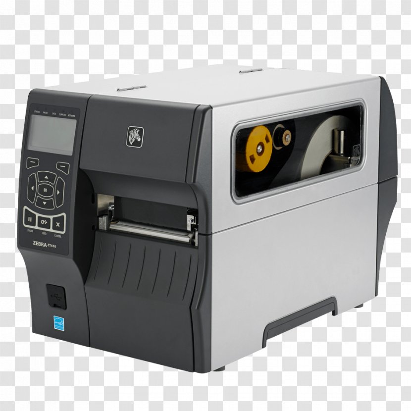 Barcode Printer Label Zebra Technologies Printing Transparent PNG