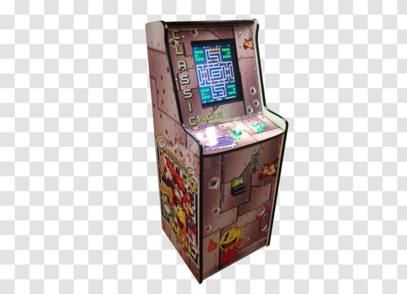 Golden Age Of Arcade Video Games Congo Bongo Game Amusement Cabinet - Classic Transparent PNG