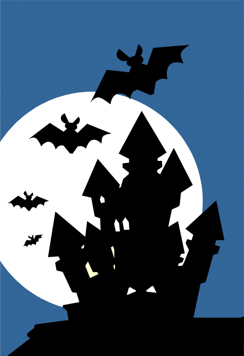 Halloween Trick-or-treating Wallpaper - Trickortreating - Picture Of A Haunted House Transparent PNG