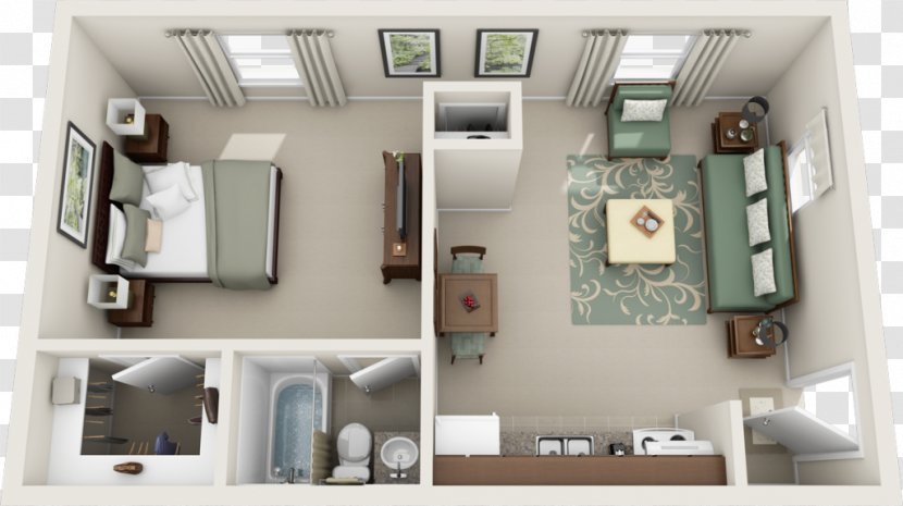 Ballantyne House Plan Interior Design Services Apartment - 3d Floor Transparent PNG
