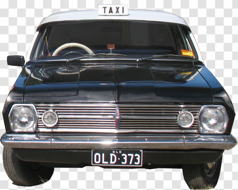 Taxi Black & White Cabs Pty Ltd. Yellow Cab Car - Grille Transparent PNG