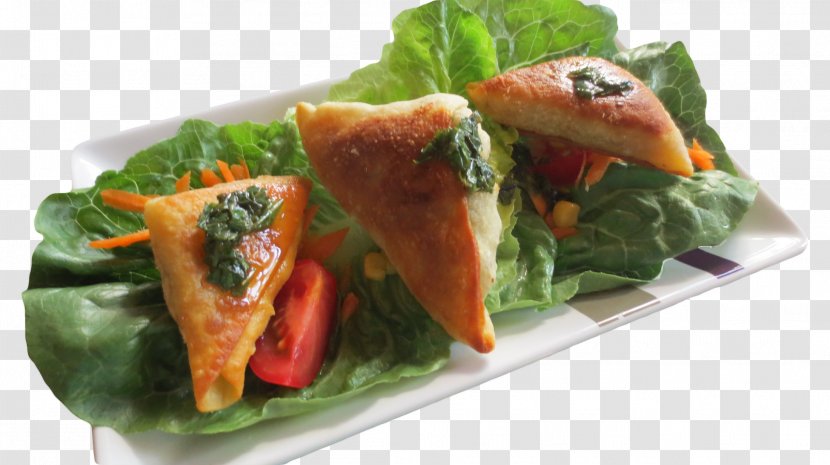 Samosa Vegetarian Cuisine Spinach Salad Recipe Food - Ground Meat Transparent PNG