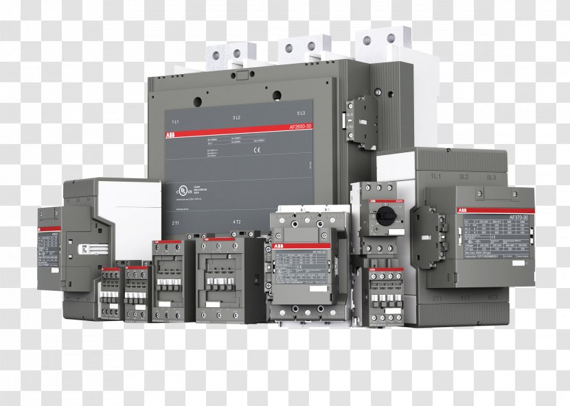 ABB Group Contactor Circuit Breaker Motor Soft Starter Switchgear - Capacitor - Ax Transparent PNG