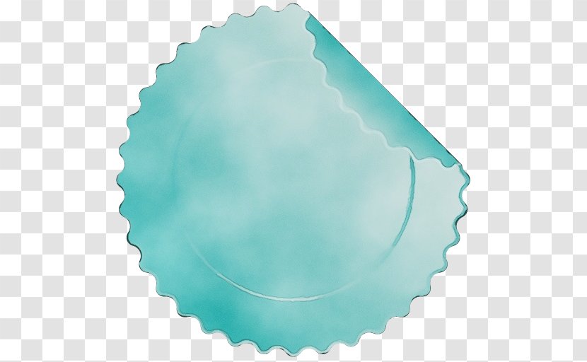 Aqua Turquoise Blue Teal - Cake Decorating Supply Bottle Cap Transparent PNG