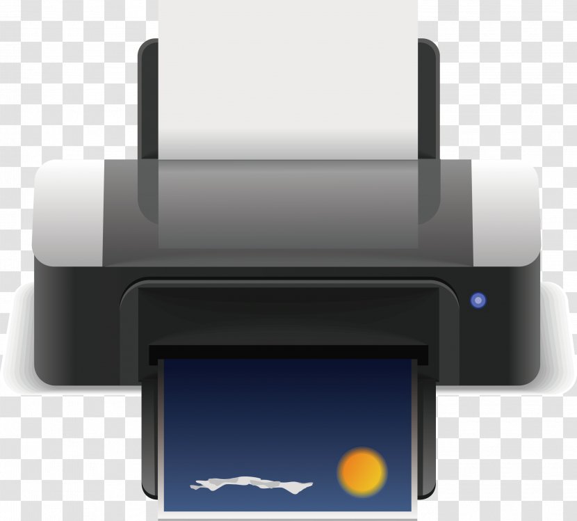 Paper Multi-function Printer Copying Office - Technology - Vector Transparent PNG