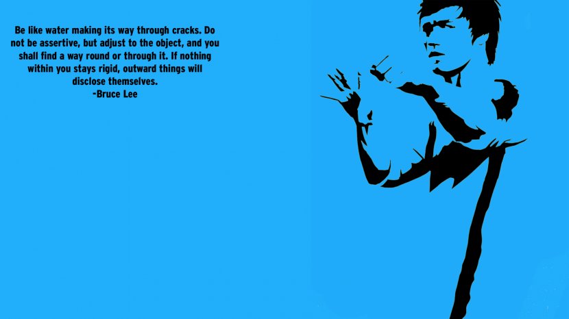 Silhouette Desktop Wallpaper Jeet Kune Do - Martial Arts Film - Bruce Lee Transparent PNG