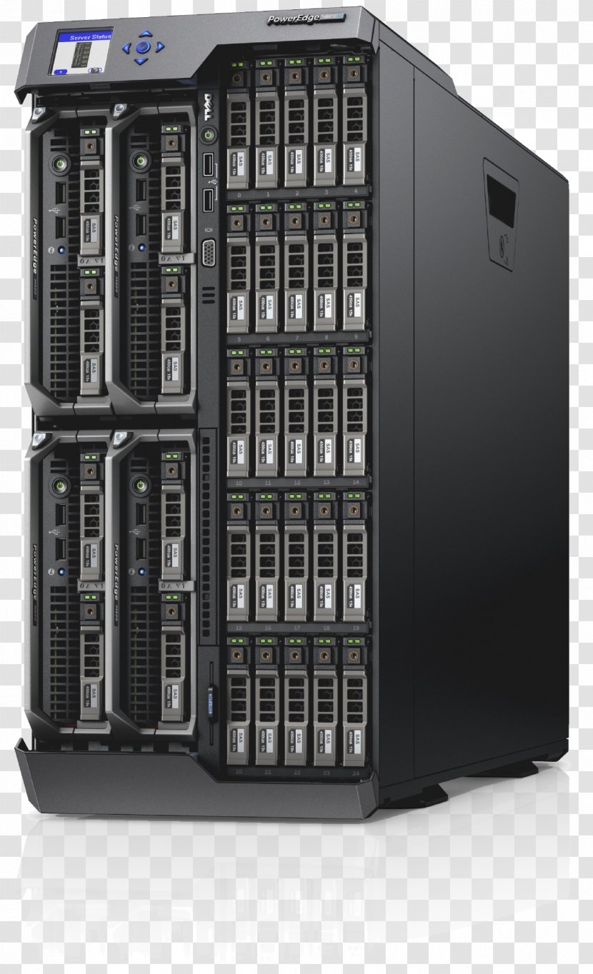 Dell PowerEdge VRTX Computer Servers Blade Server - Converged Infrastructure Transparent PNG