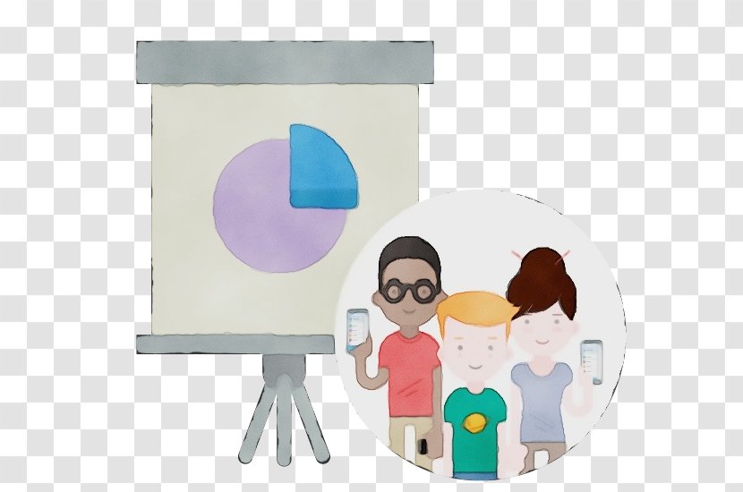 Watercolor Cartoon - Web Conferencing - Child Email Transparent PNG
