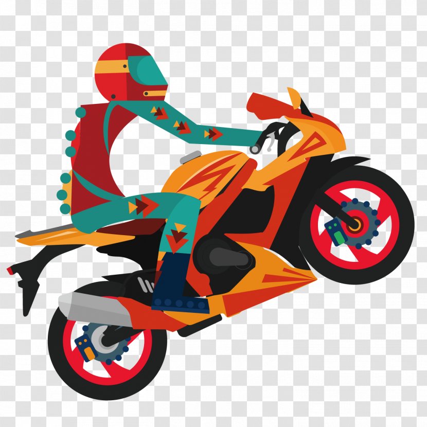 Motorcycle Helmet Bicycle - Personal Protective Equipment - Riding Vector Material Transparent PNG