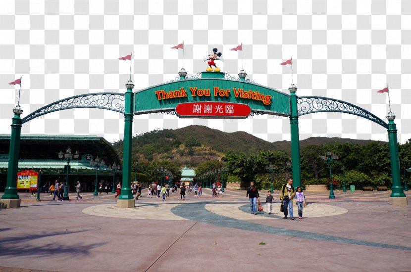 Hong Kong Disneyland Resort Amusement Park Transparent PNG