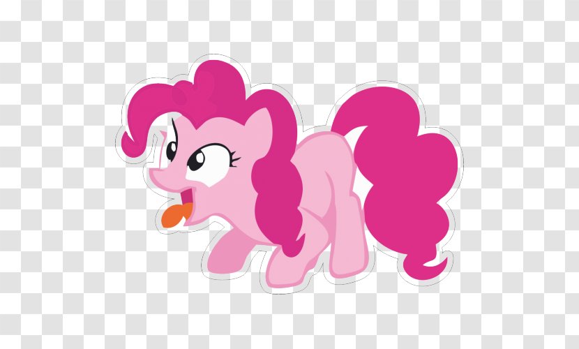 Pinkie Pie Rainbow Dash Twilight Sparkle My Little Pony - Silhouette Transparent PNG