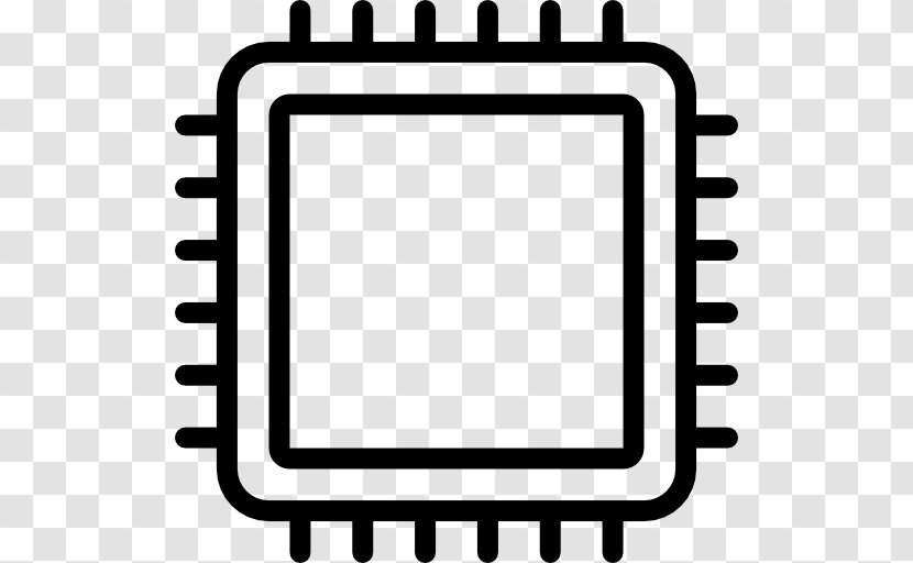 Integrated Circuits & Chips - Picture Frame - Technology Lines Transparent PNG