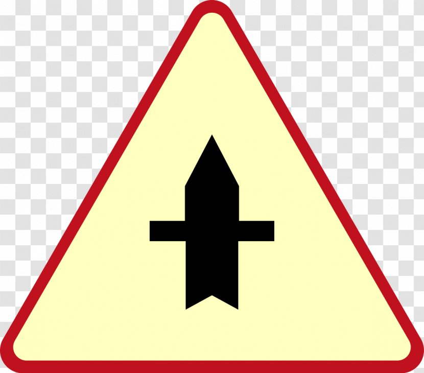 Traffic Sign Panneau De Signalisation D'une Priorité Ponctuelle En France Routière à Droite Road Signs In - Area Transparent PNG