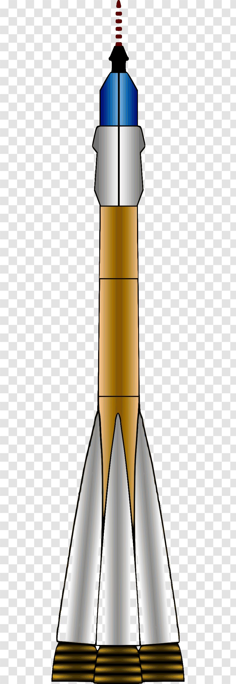 Drawing The Head And Hands Rocket Clip Art - Launcher Transparent PNG