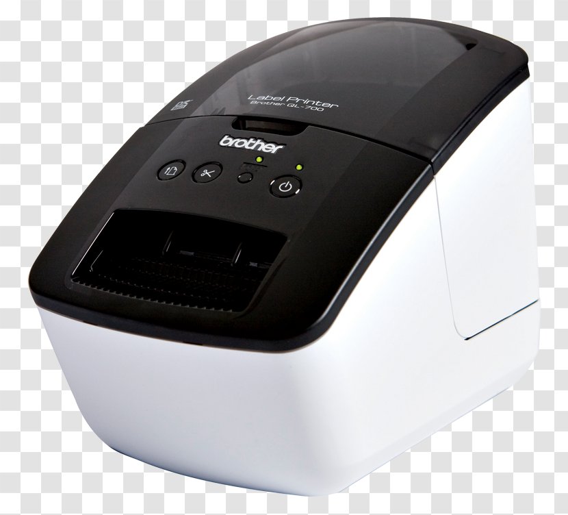 Label Printer Barcode Brother Industries - Multimedia Transparent PNG