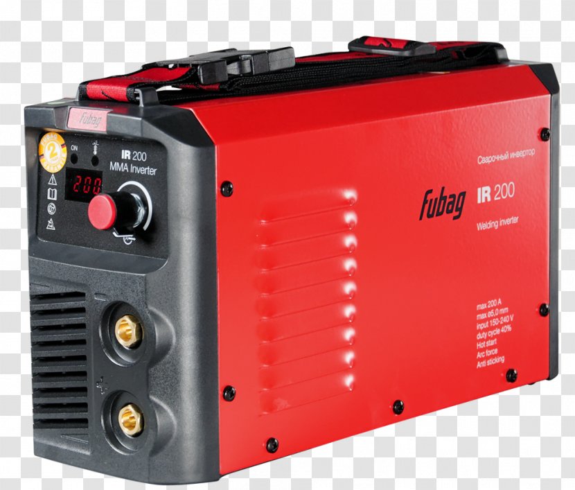 Інверторний зварювальний апарат Fubag IR 200 Welding Power Inverters - Hardware Transparent PNG