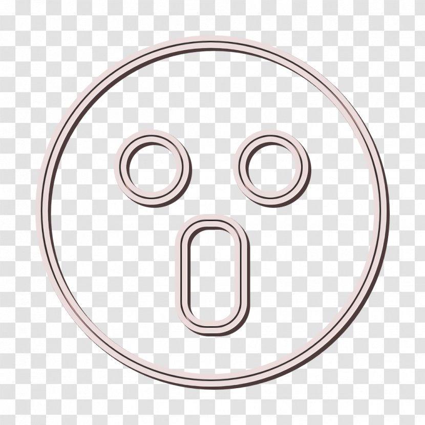 Body Emoji - Surprised Icon - Oval Meter Transparent PNG