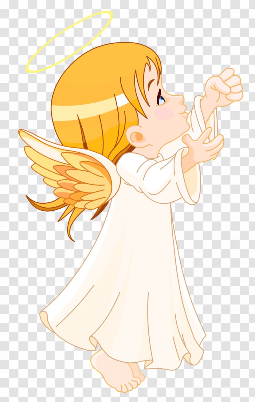 Angel Clip Art - Frame - Cute Little Large Size Clipart Transparent PNG