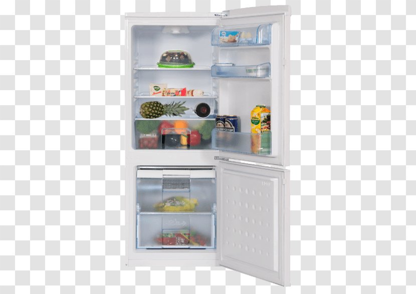 Beko CSA 22020 Refrigerator RCSA365K20W Home Appliance - Major Transparent PNG