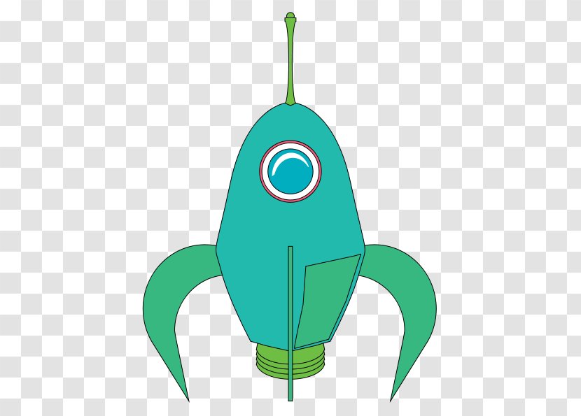 Free Content Clip Art - Frog - Rocket Ship Clipart Transparent PNG