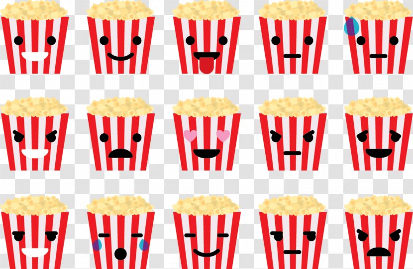PopCorn Emoticon Euclidean Vector Clip Art - Popcorn - Expression Transparent PNG