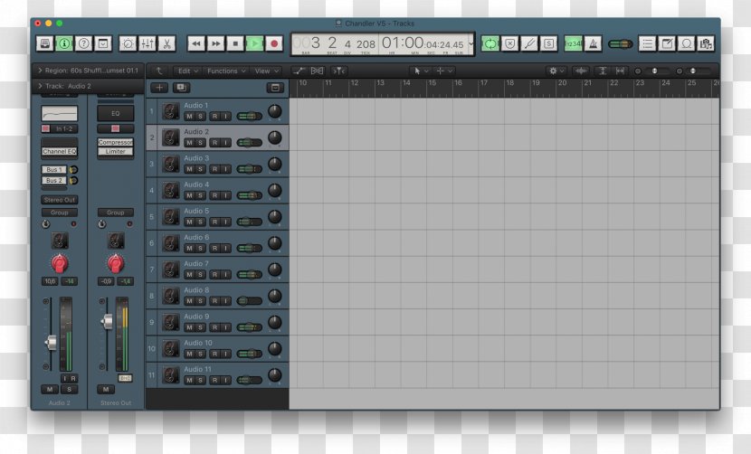 Logic Pro Retina Display FL Studio Tools Sound - Stereophonic Transparent PNG